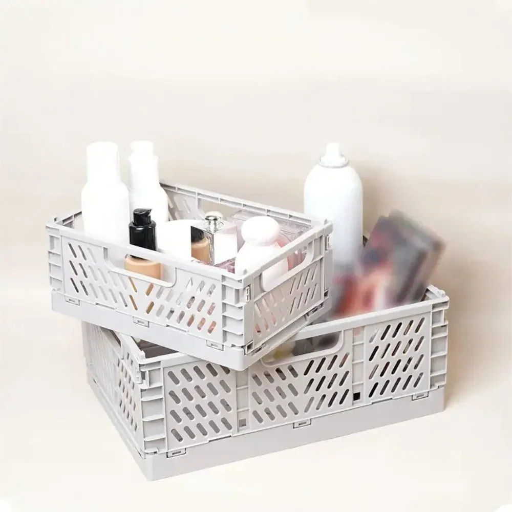 Folding Plastic Storage Basket